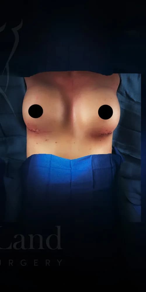 Aumento de senos después por Dr. Anne-Sophie Lessard en Miami · Beautyland Plastic Surgery
