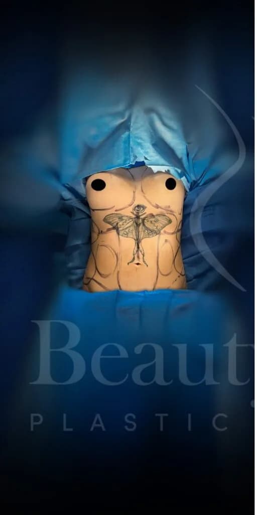 Aumento de senos antes por Dr. Oliver Simmons en Miami · Beautyland Plastic Surgery