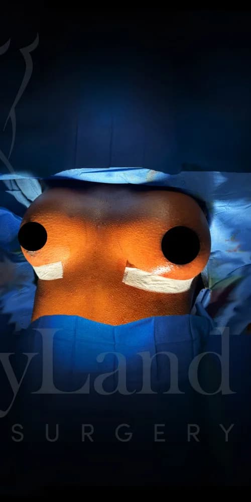 Aumento de senos después por Dr. Oliver Simmons en Miami · Beautyland Plastic Surgery