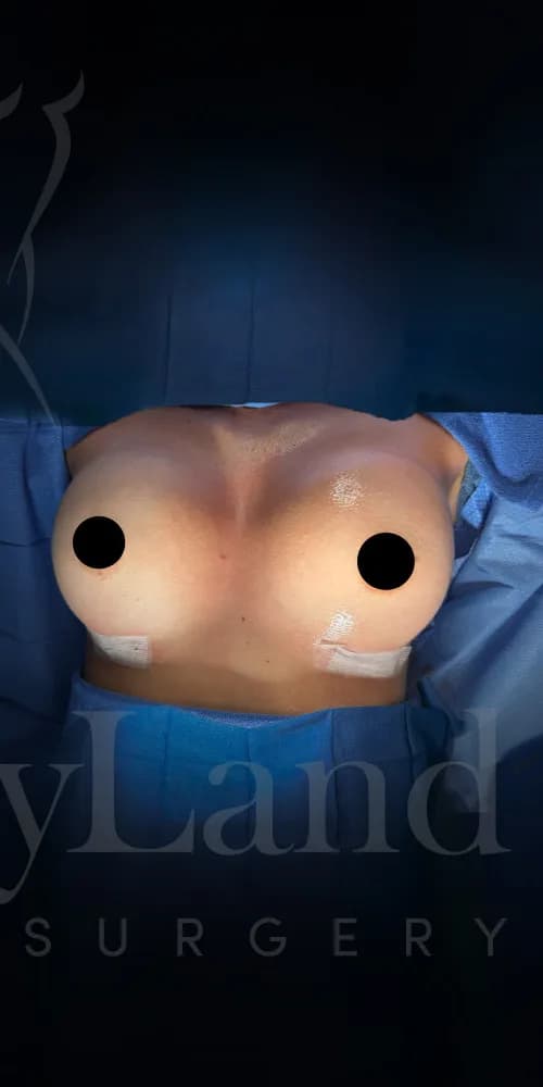 Aumento de senos después por Dr. Oliver Simmons en Miami · Beautyland Plastic Surgery