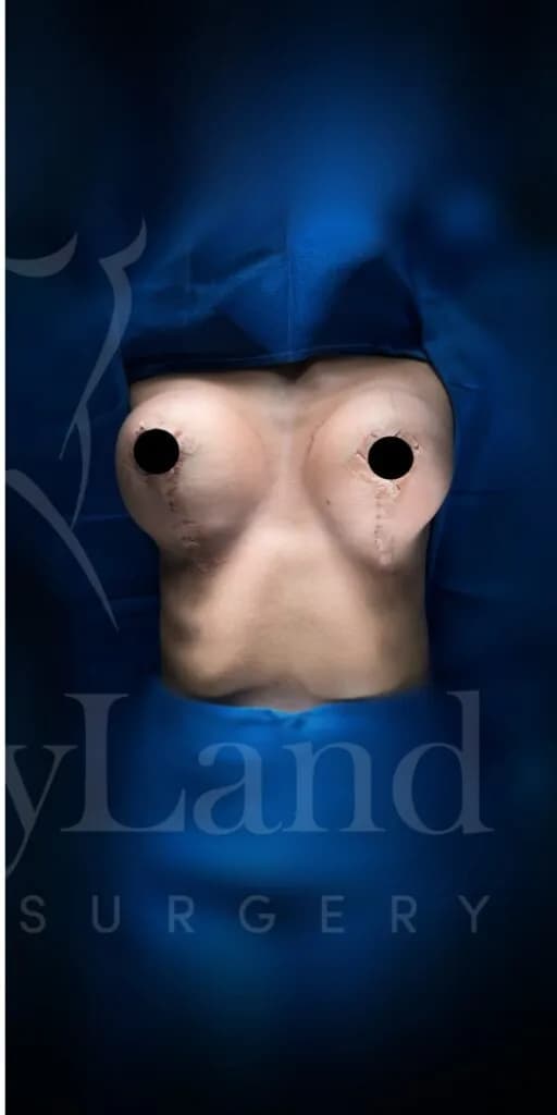 Mastopexia (elevación de senos) después por Dr. Oliver Simmons en Miami · Beautyland Plastic Surgery