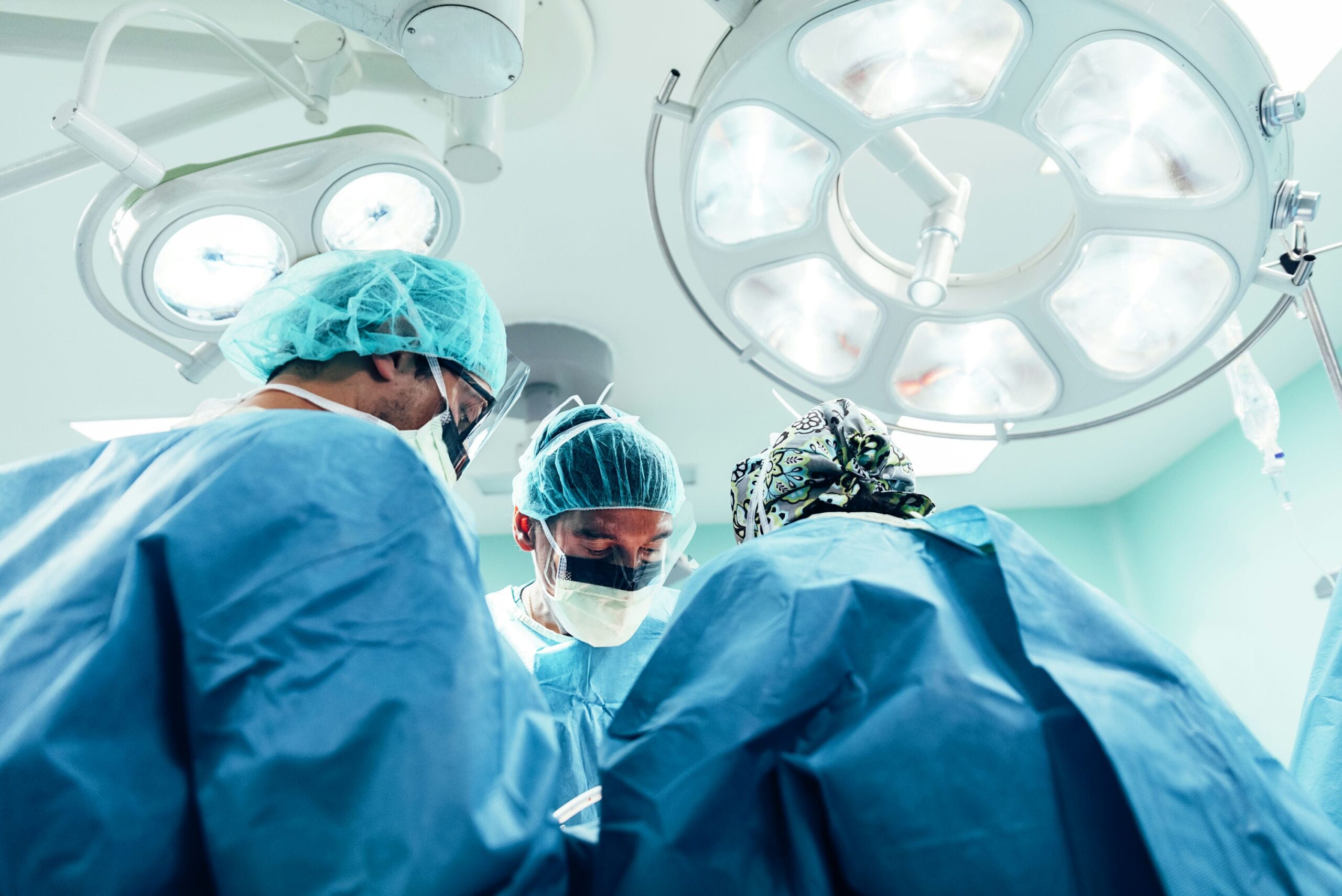 surgeons in operating room