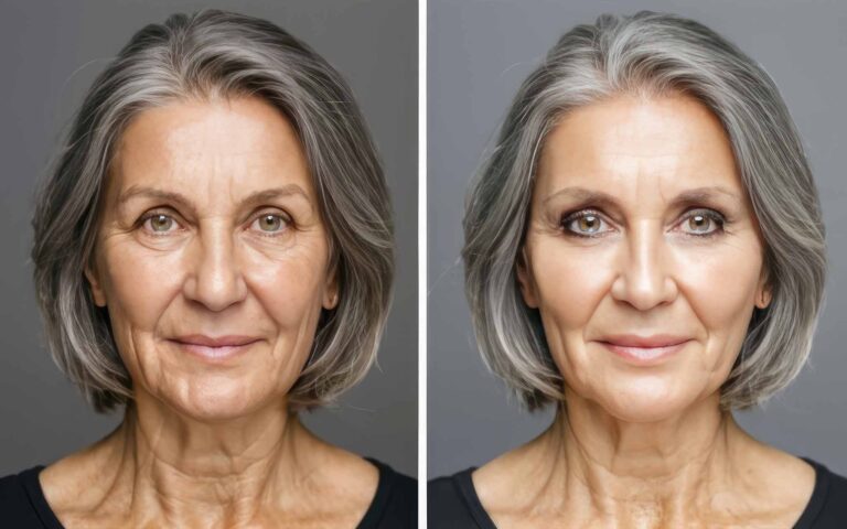 before and after facelift