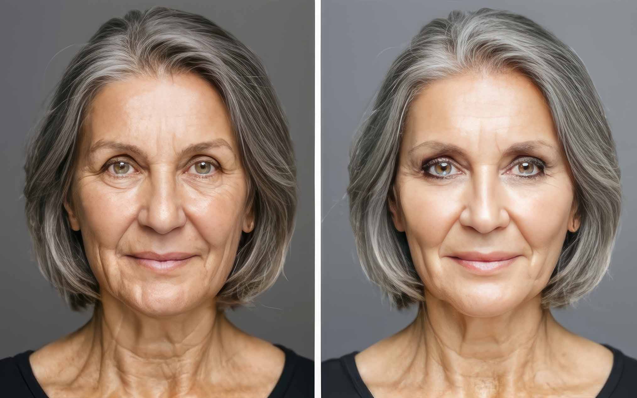 before and after facelift