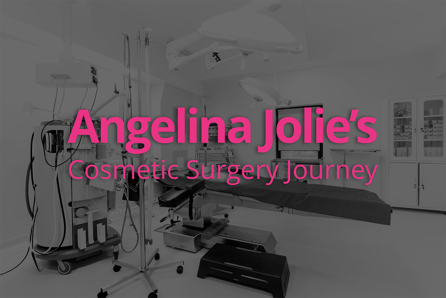 aneglina jolie cosmetic surgery