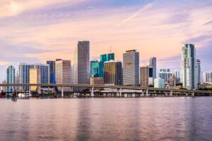 Miami skyline during day